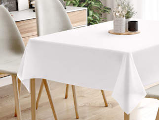 Pamut asztalterítő - fehér