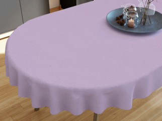 LONETA dekoratív asztalterítő -  levendulaszínű - ovális