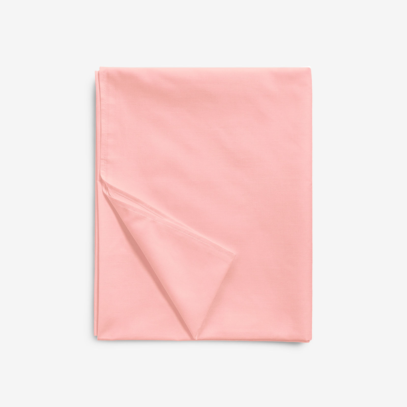 Sima pamut lepedő - pasztell rózsaszín