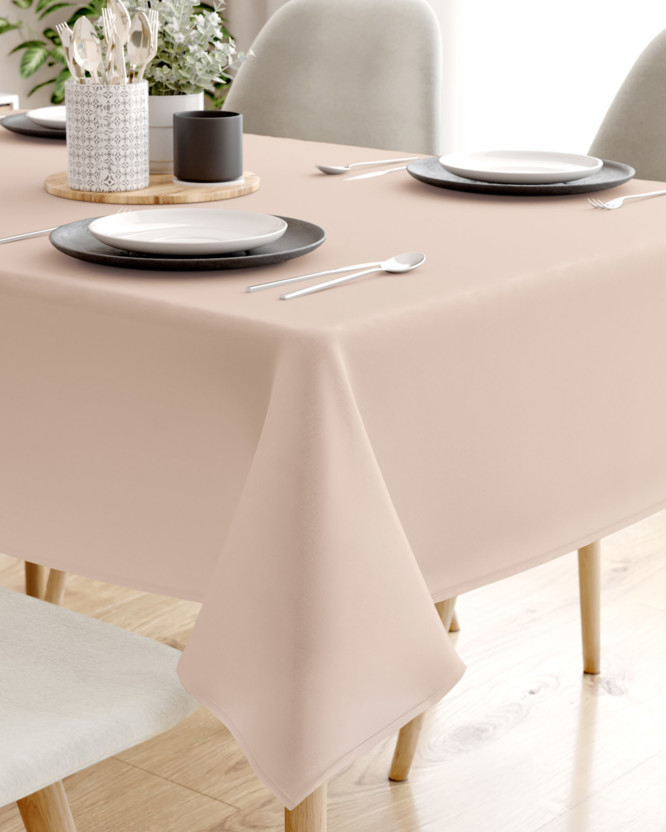 Dekoratív asztalterítő Rongo Deluxe - bézs, szatén fényű