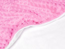 Gyerek takaró MINKY - mély rózsaszín - 75x100 cm