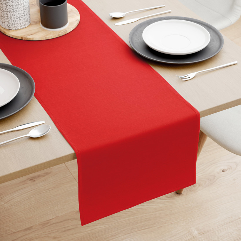 LONETA dekoratív asztali futó - piros