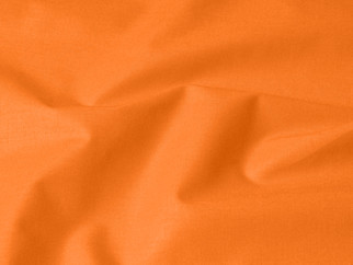 Egyszínű pamutvászon - SUZY narancssárga, méteráru szél. 145 cm