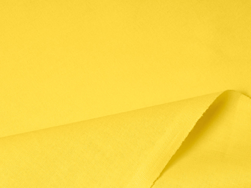 Egyszínű pamutvászon - SUZY sárga