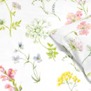 Pamut ágyneműhuzat - virágzó tavaszi virágok