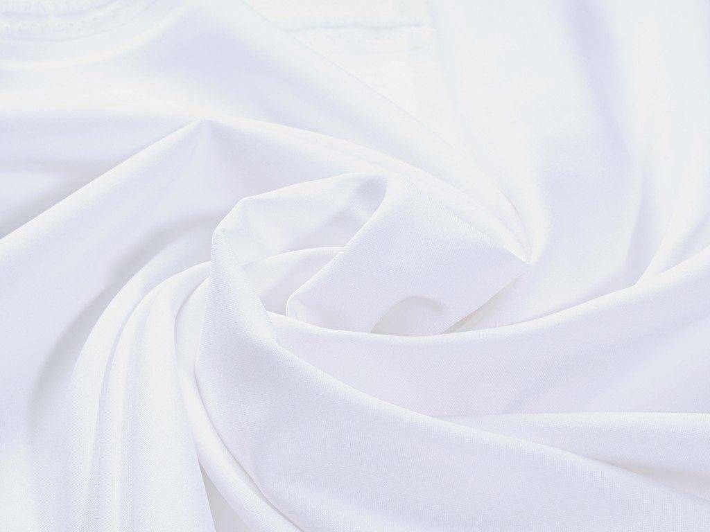 Egyszínű dekoratív anyag RONGO fehér színű