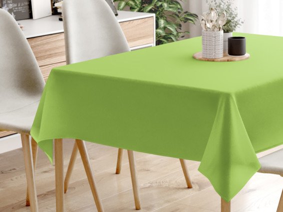 Pamut asztalterítő - zöld