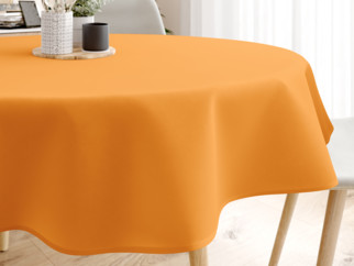 LONETA dekoratív asztalterítő - mandarin - kör alakú