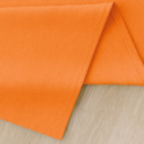Pamut asztalterítő - narancssárga - kör alakú