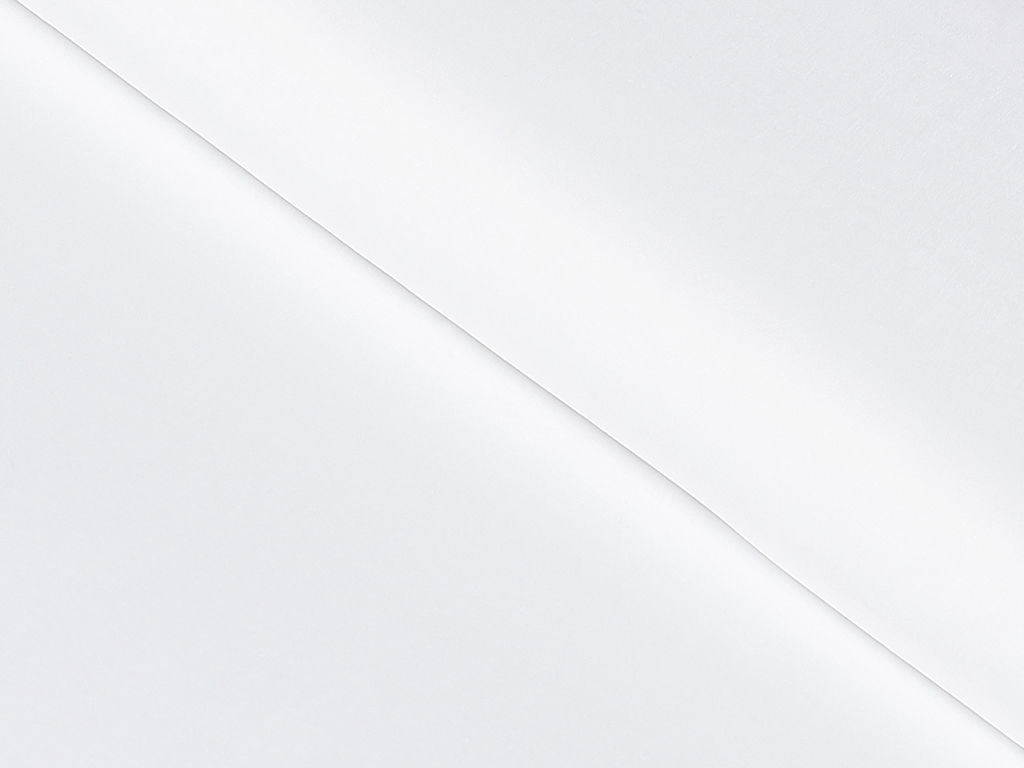 Dekoratív szövet selymes megjelenésű Rongo Deluxe - fehér, szatén fényű