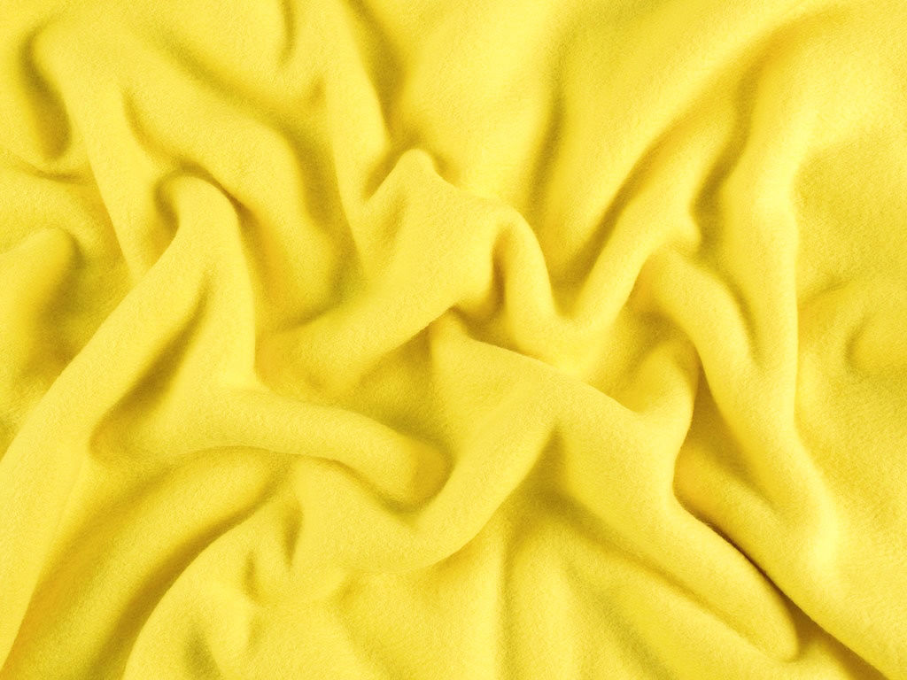 Polar fleece antipilling - sárga