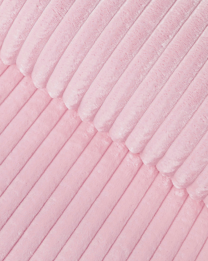Rózsaszín MINKY szövet - csíkos
