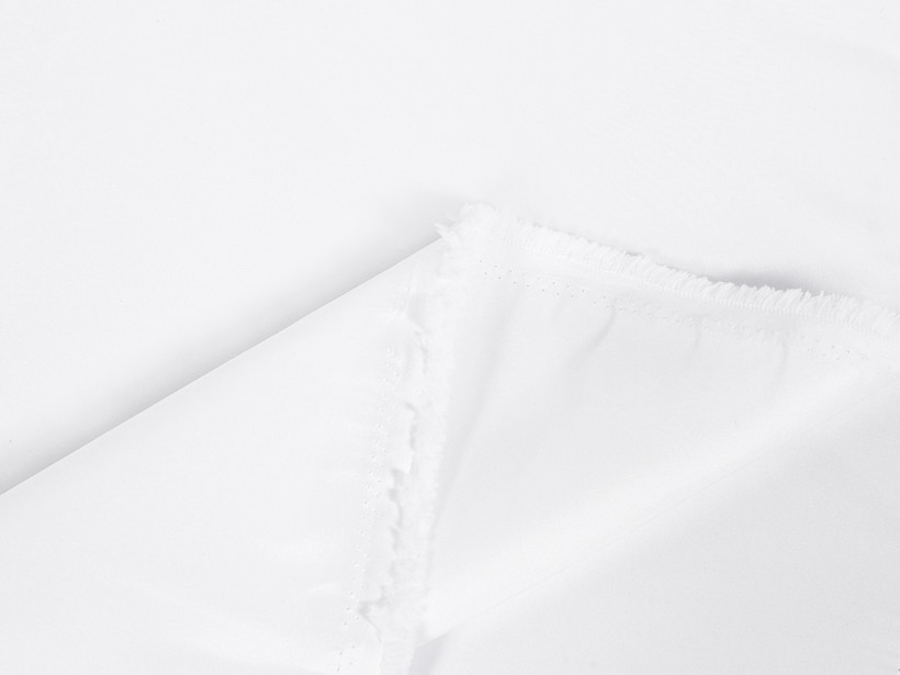Luxus teflon szövet terítőknek - fehér szatén megjelenésű