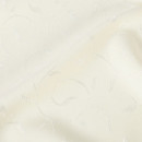 Luxus teflonbevonatú asztlterítő - tej színű, nagy ornamentekkel - kör alakú