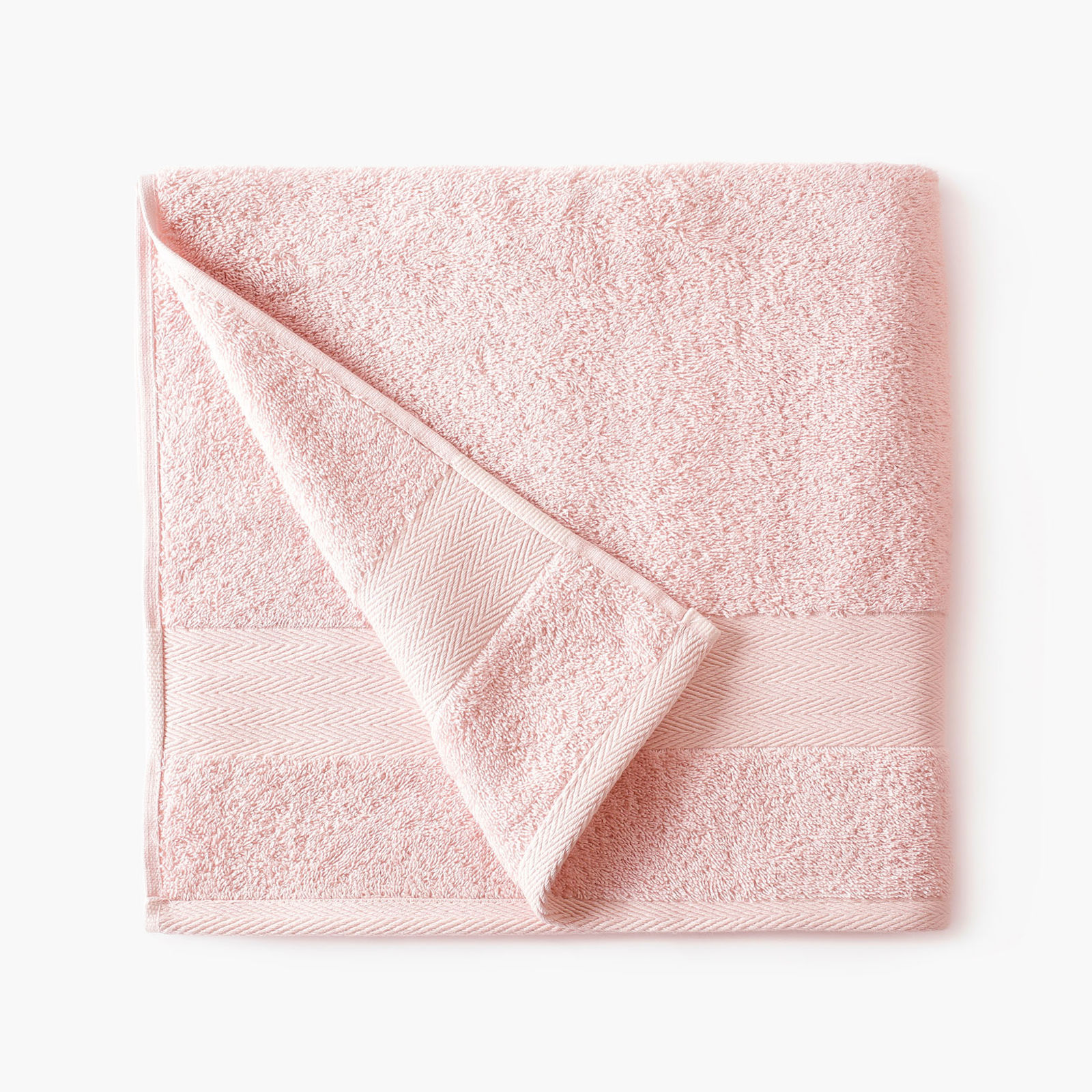 Frottír törölköző / fürdőlepedő Mali - pasztell rózsaszín