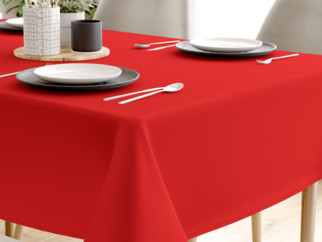 Pamut asztalterítő - piros