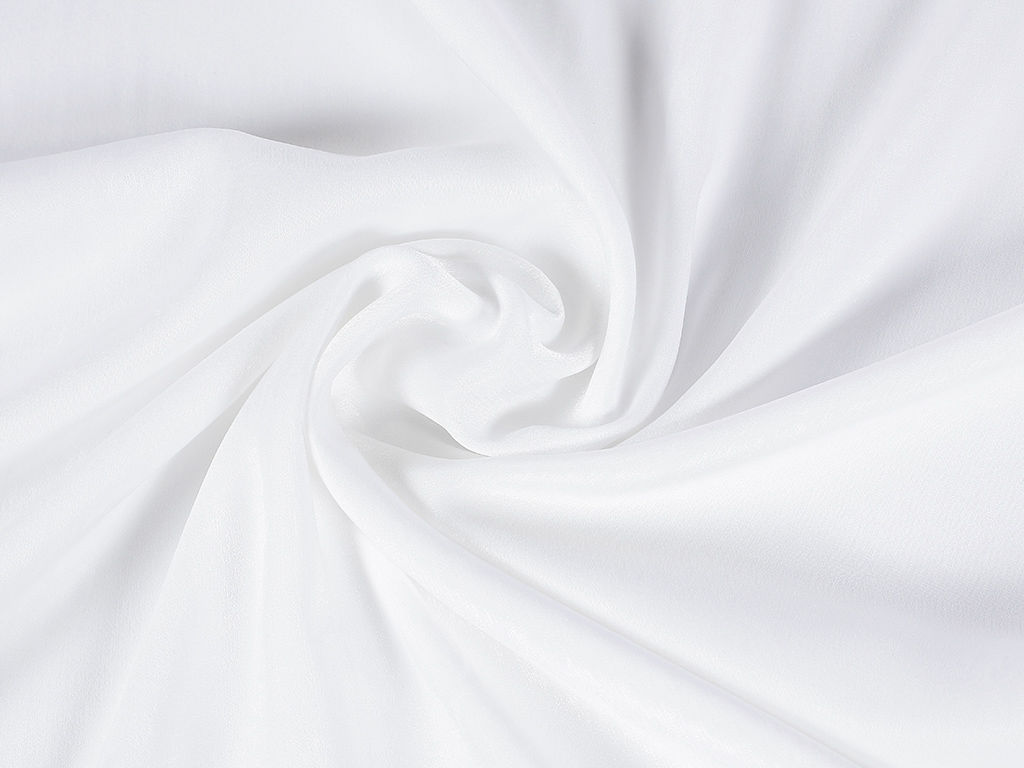 Dekoratív anyag selymes megjelenésű - Fehér színű