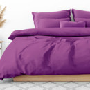 Pamut ágyneműhuzat garnitúra - lila színű