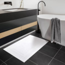 Frottír fürdőszobai szőnyeg Ina - fehér 50 x 70 cm