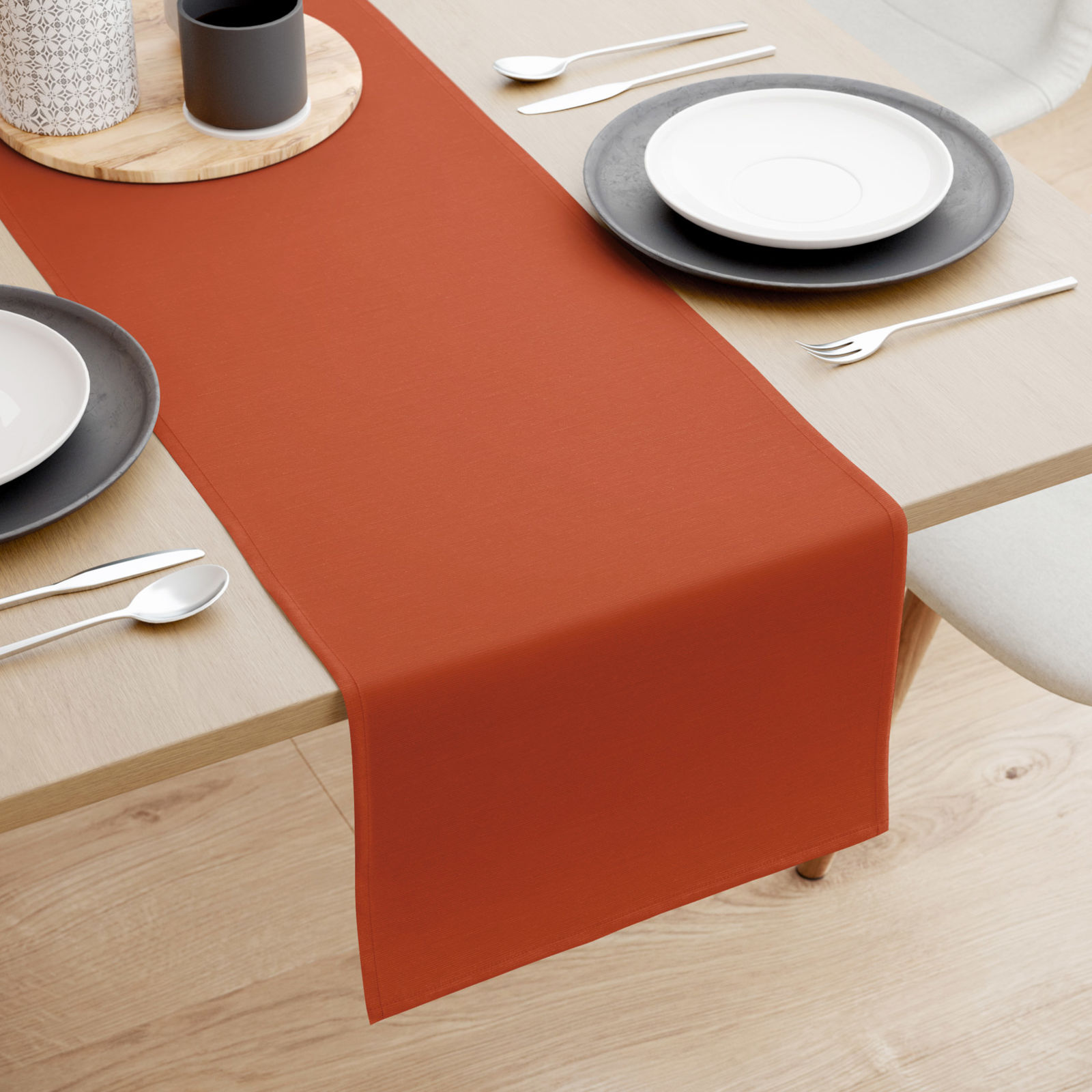 LONETA dekoratív asztali futó - tégla színű