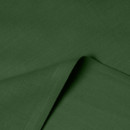 Pamut asztalterítő - sötétzöld - kör alakú
